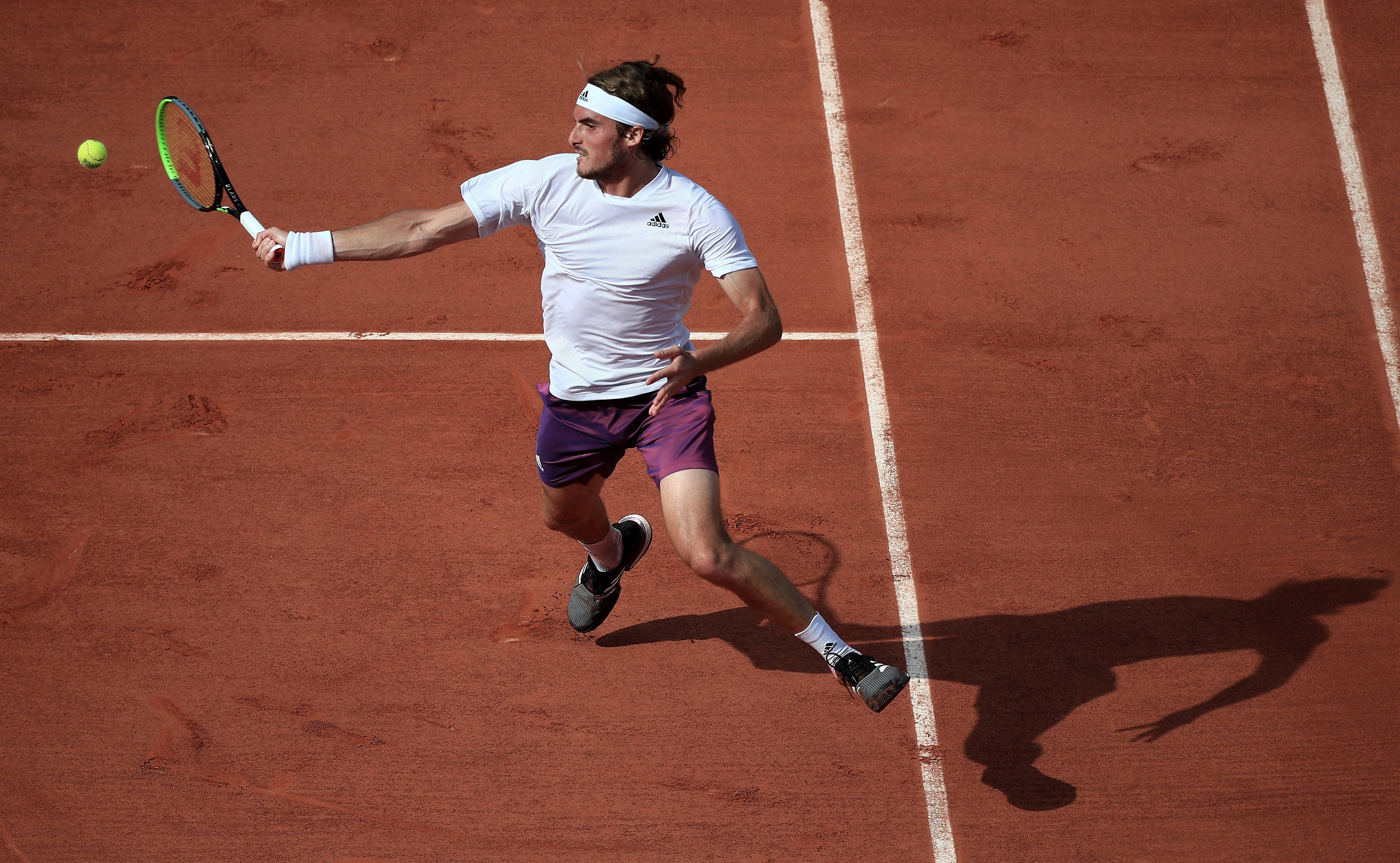 法国网球队力克欧洲网球队，西西帕斯统治全场的简单介绍